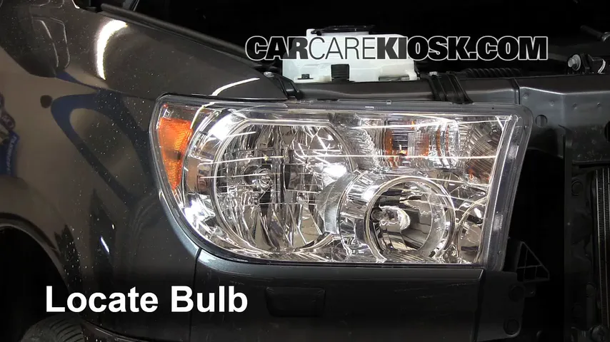 2012 Toyota Sequoia SR5 4.6L V8 Lights Daytime Running Light (replace bulb)